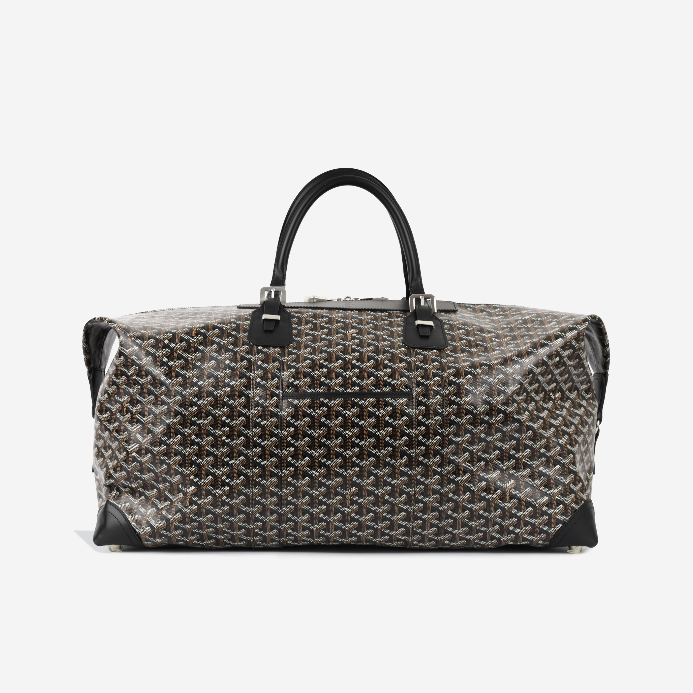 Goyard - Bowling 55 - Black Goyardine Canvas - Brand New – Bagista