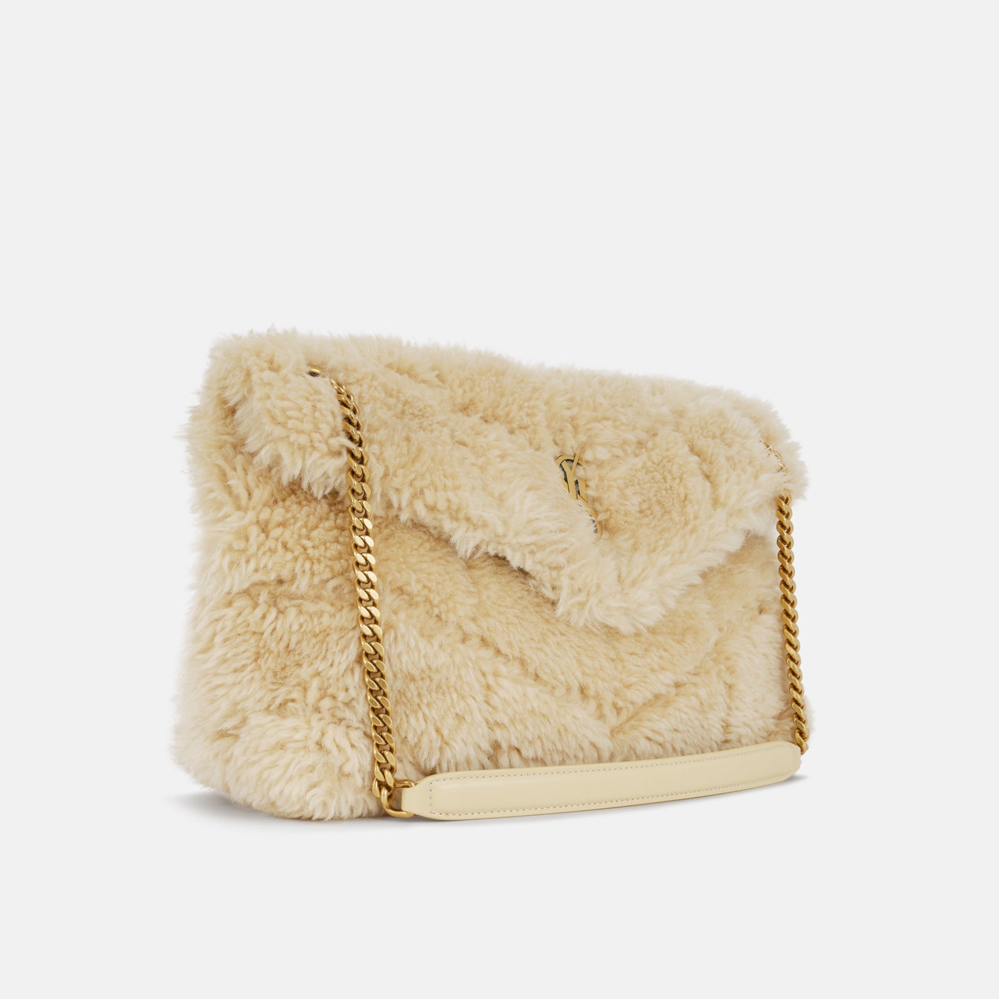 Medium Lou Puffer - Shearling