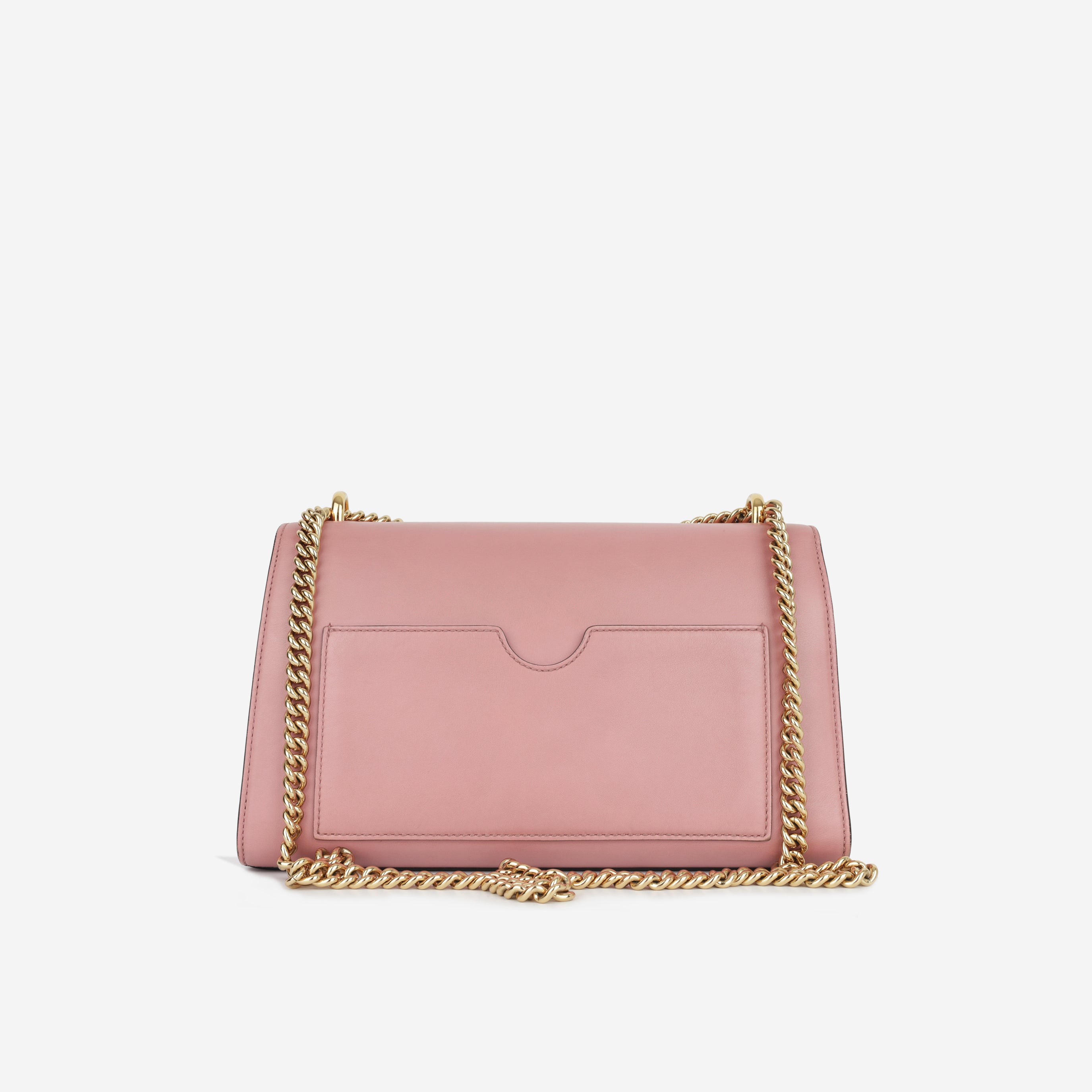 Gucci - Medium Padlock - Smooth Pink Calfskin GHW - Very Good