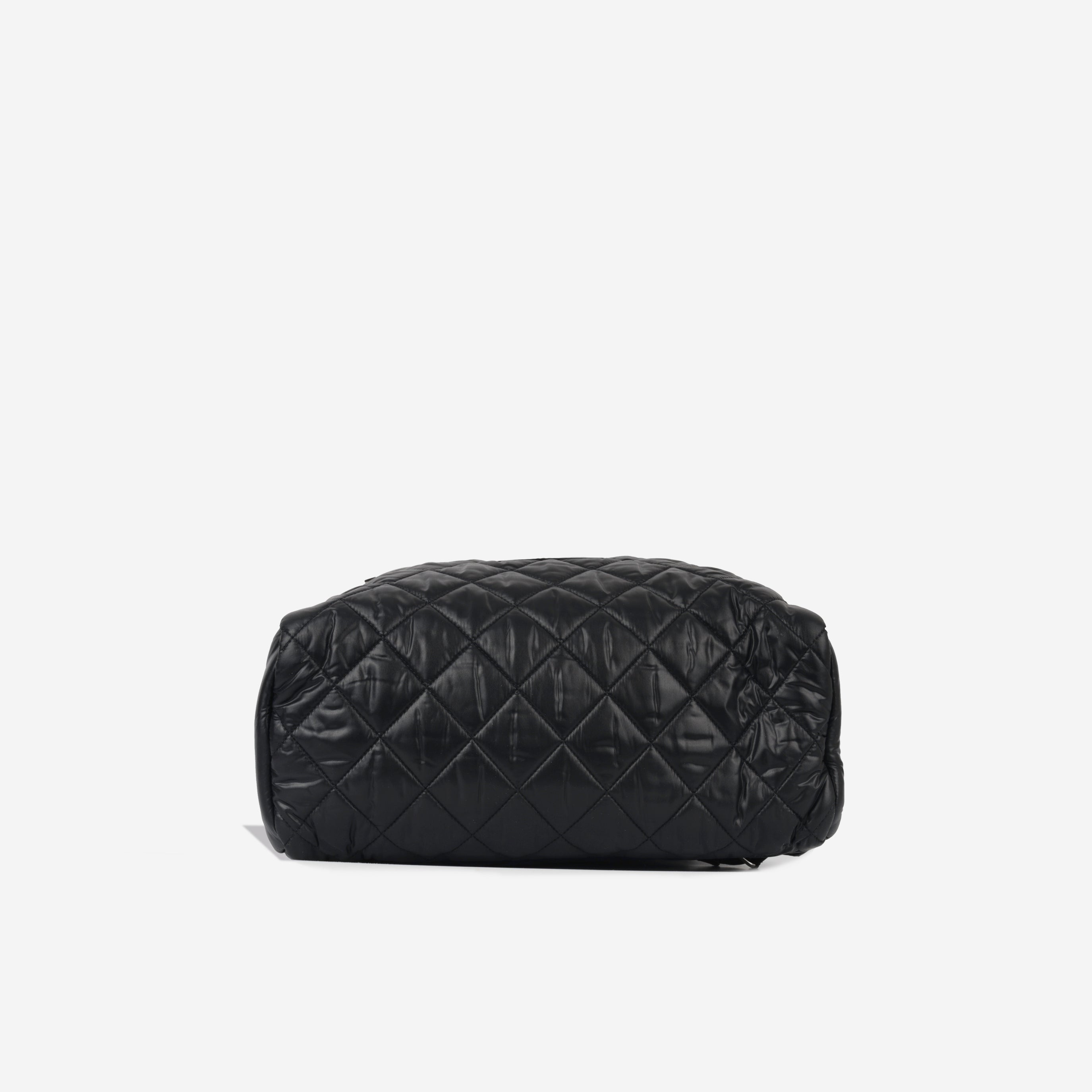 Chanel - Coco Cocoon Backpack - Black Nylon SHW - 2017 – Bagista