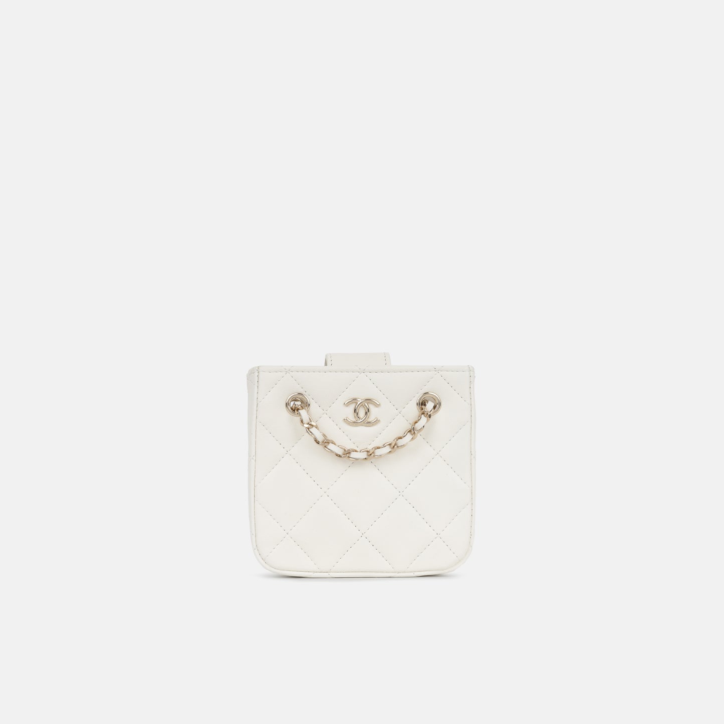 Tiny Square Clutch on Chain