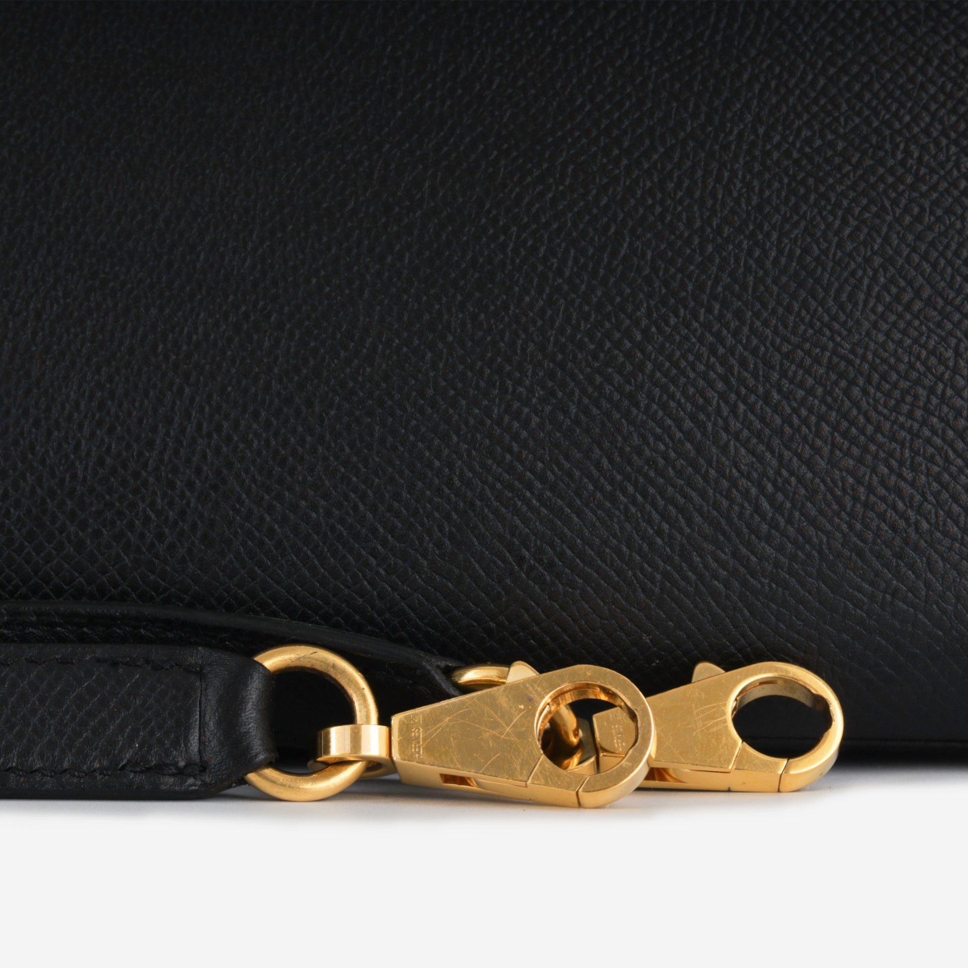 Kelly 32 - Noir Epsom - Bagista