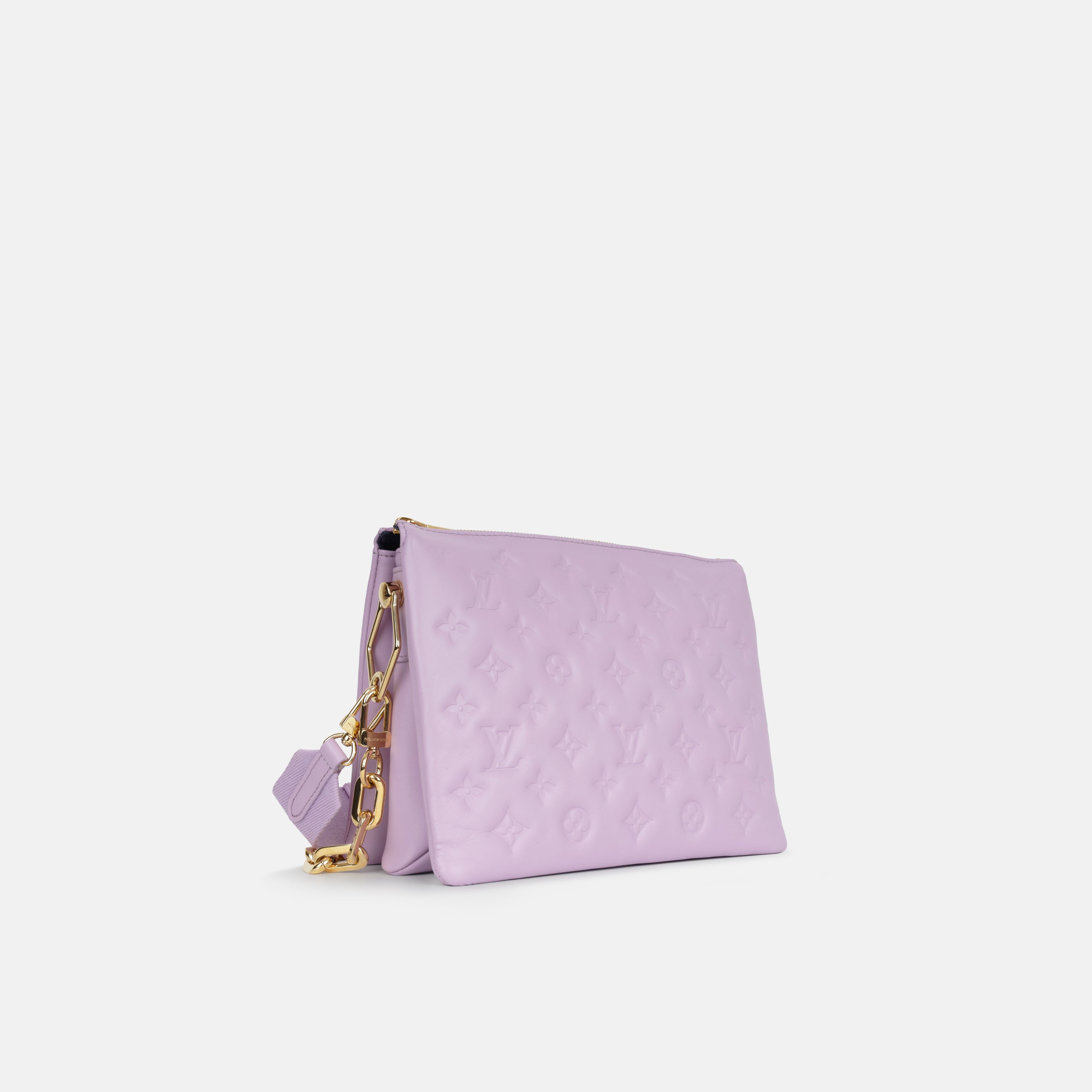 Louis Vuitton - Coussin PM - Lilac Empreinte GHW - Pre-Loved – Bagista