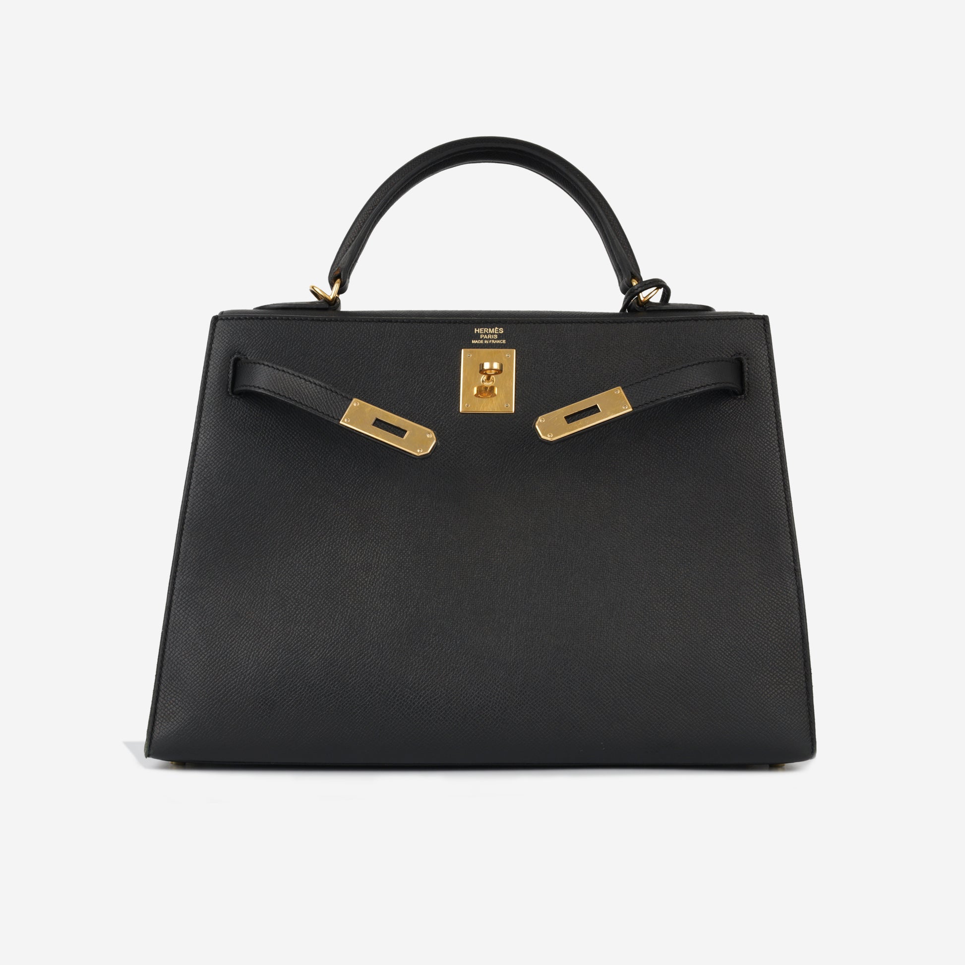 Kelly 32 - Noir Epsom - Bagista