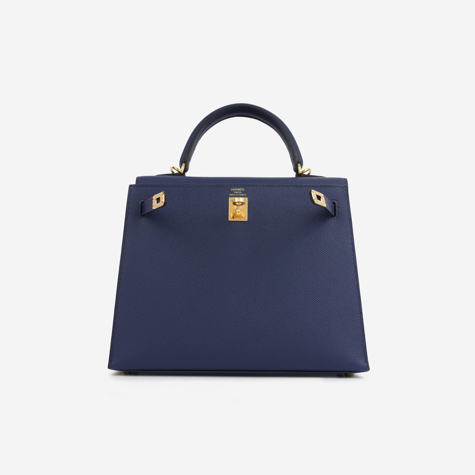 Hermès Kelly 25 Bleu Navy Epsom GHW Brand New 2023 – Bagista