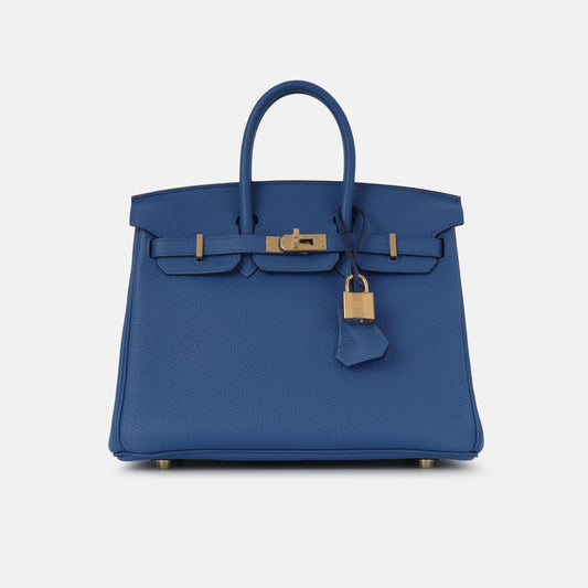 Birkin 25 - Bleu de France