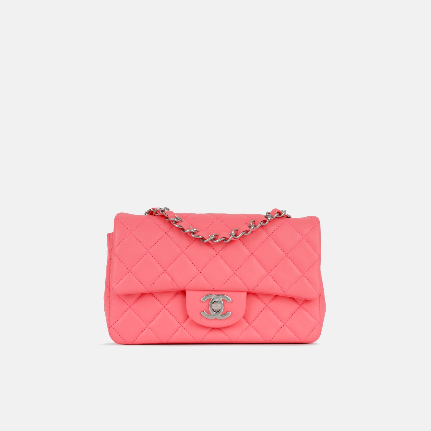 Mini Rectangular - Neon Pink