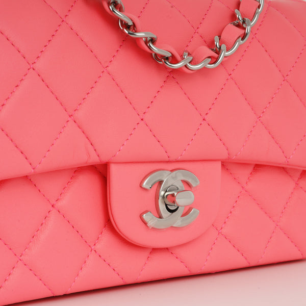 Classic Flap Bag - Neon Pink