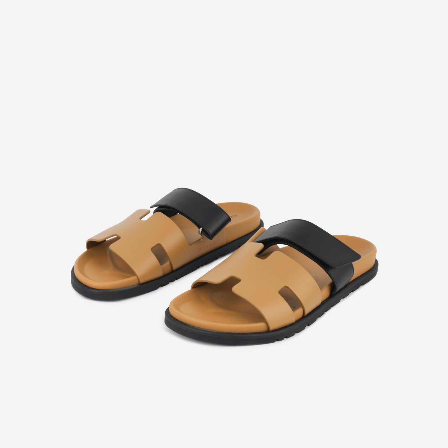 Chypre Sandal - Naturel/Black