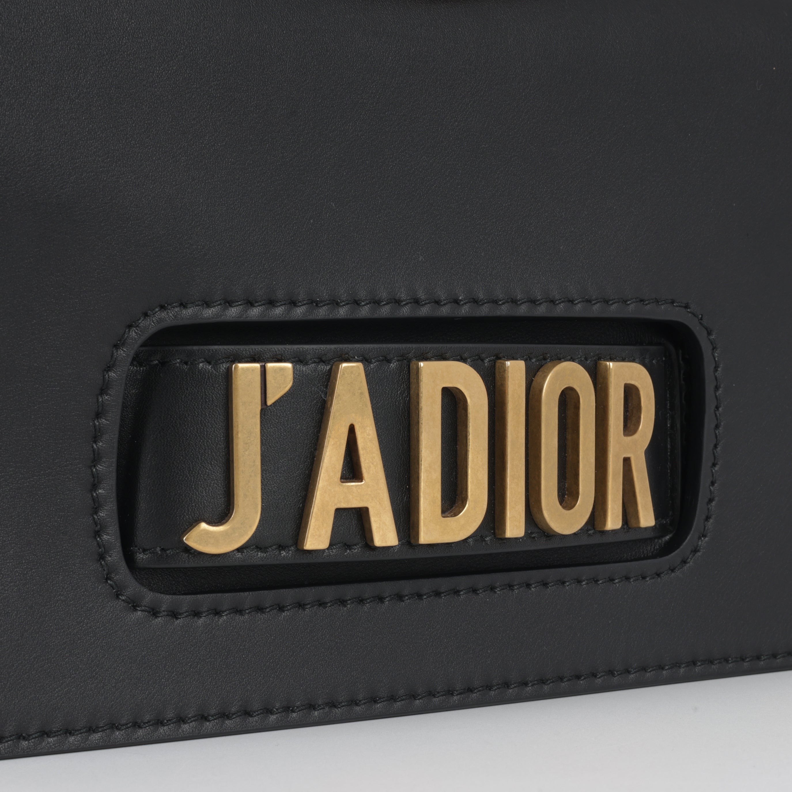 Dior J'adior Flap Bag - Black Calfskin | Gold Hardware | 2017