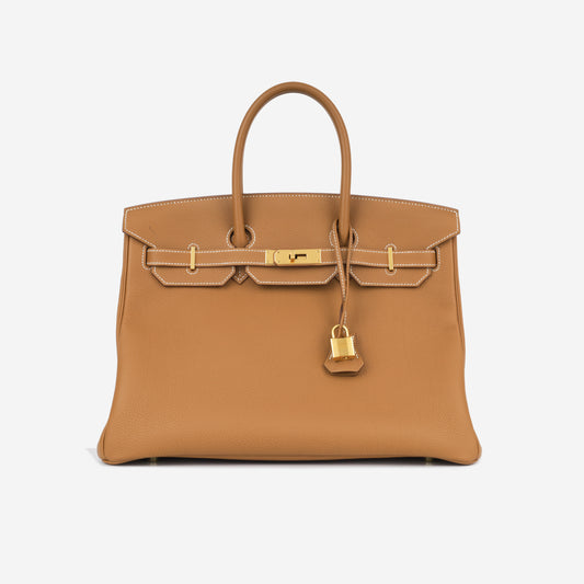 Birkin 35 - Gold Togo