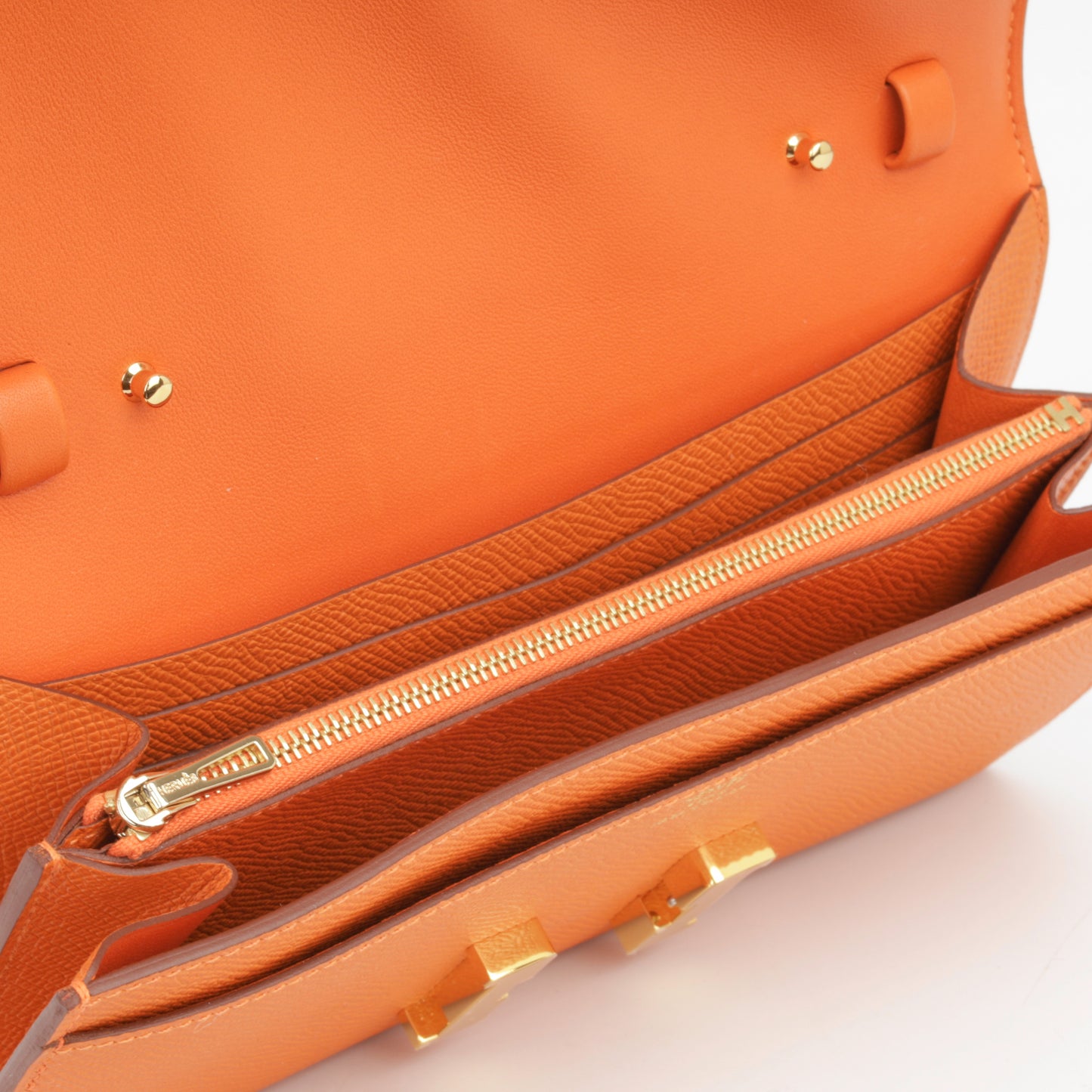 Constance To Go - Orange Epsom