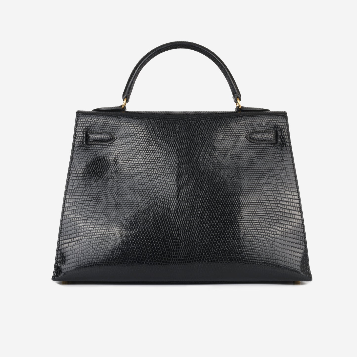 Vintage Kelly 32 - Noir Lizard