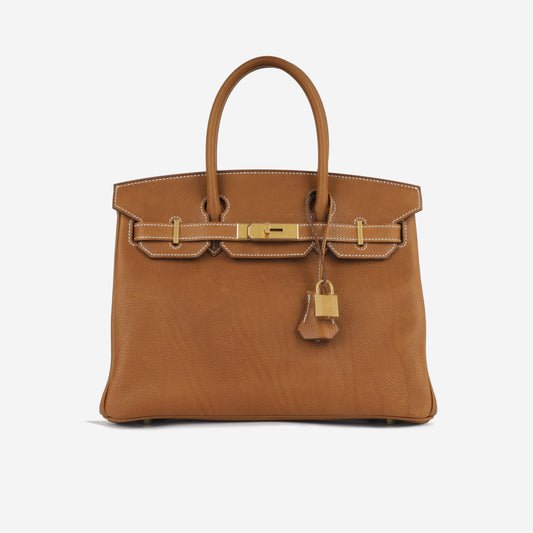 Birkin 30 - Fauve Barenia