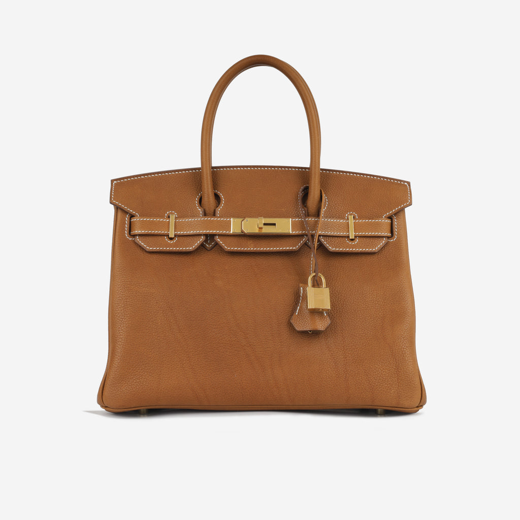 Birkin 30 - Fauve Barenia