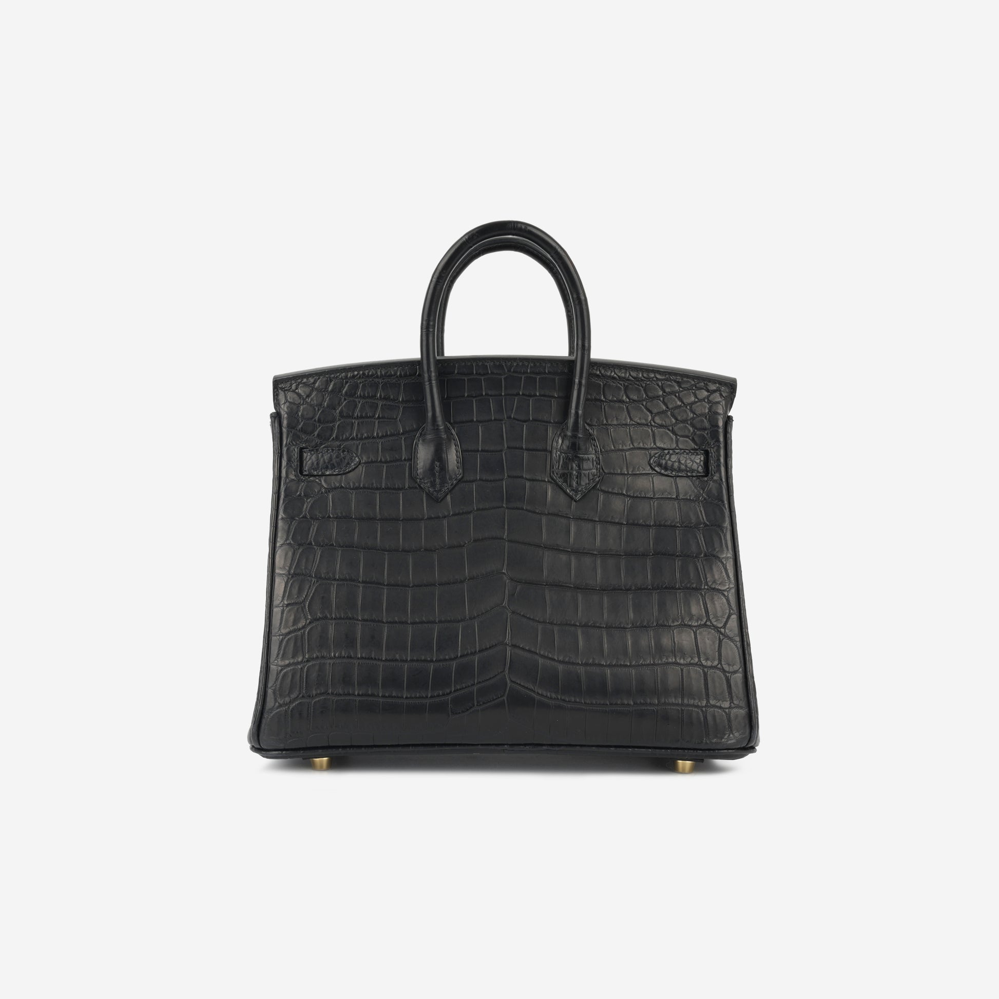 Hermès Birkin 25 Noir Matte Crocodile Niloticus Brand New
