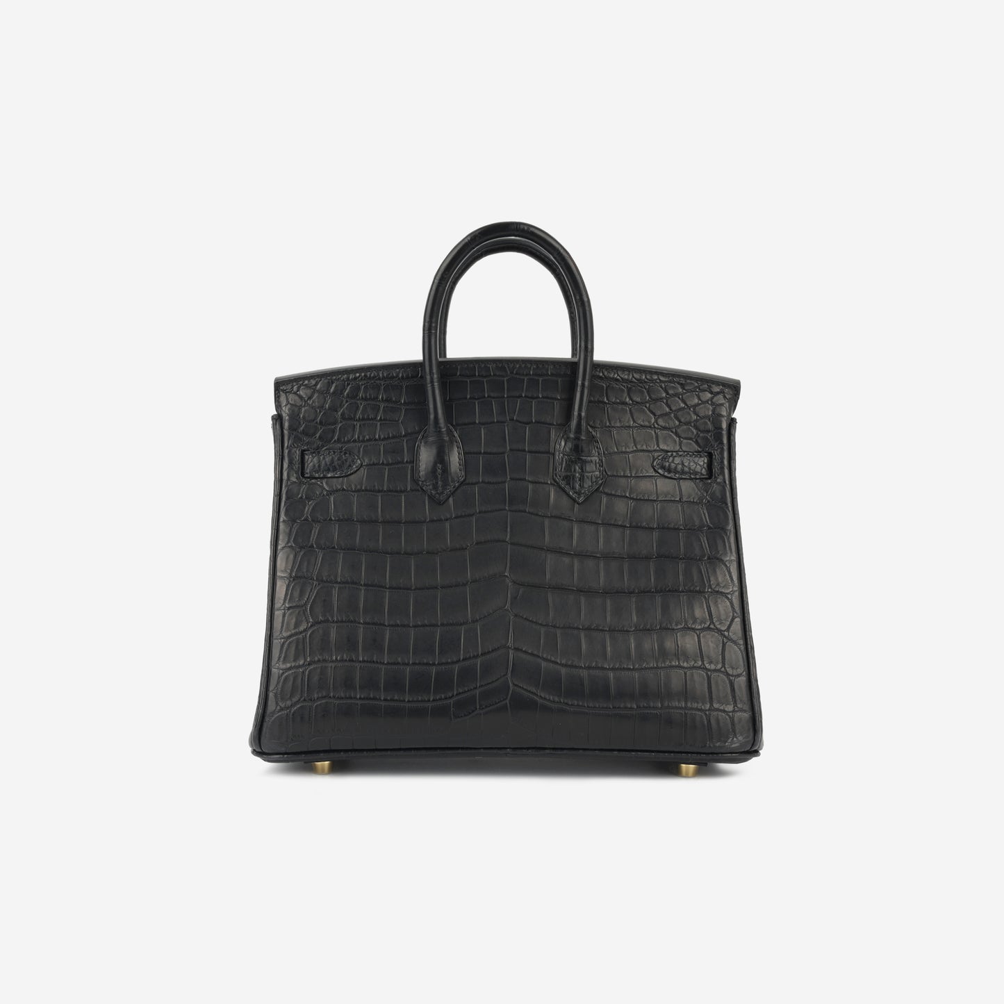 Birkin 25 - Noir Matte Croc