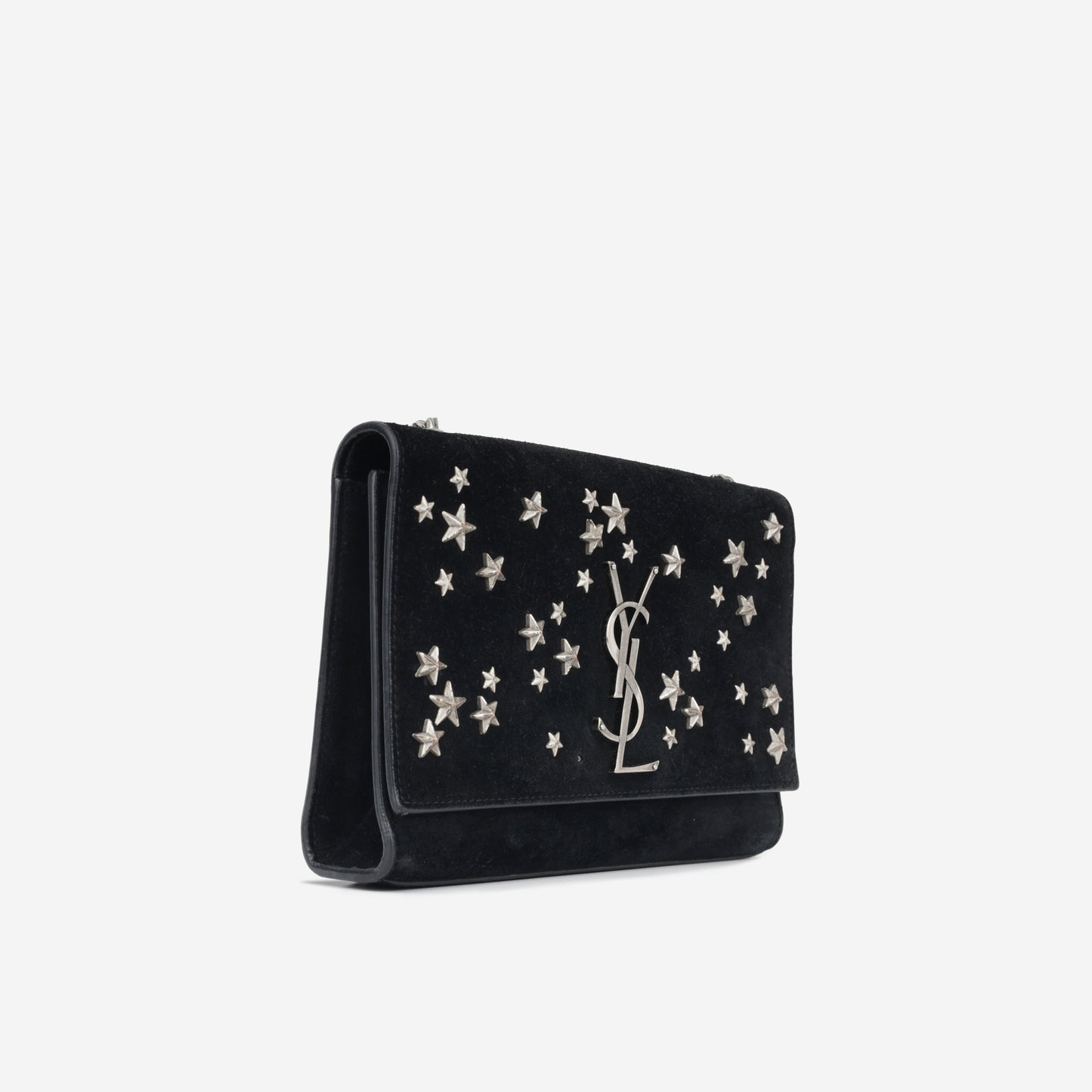 Star Studded Kate - Black Suede