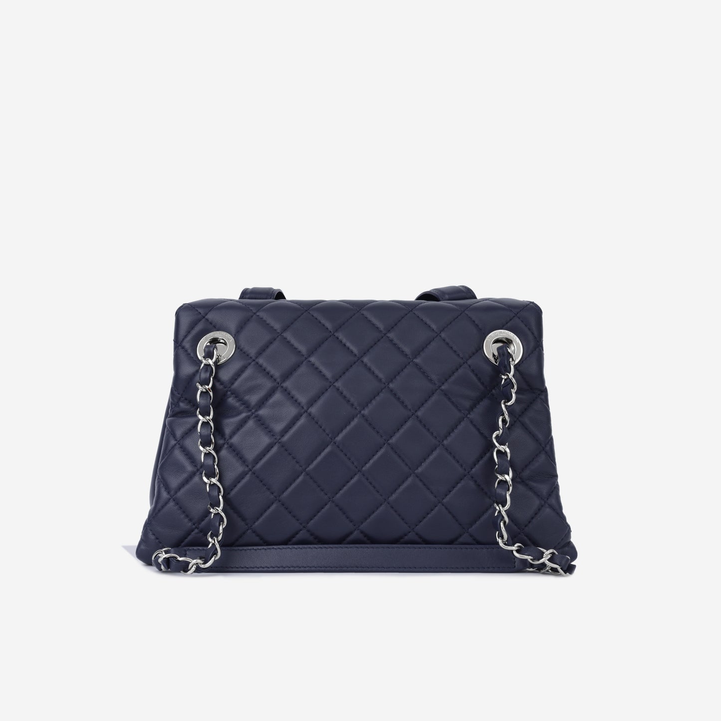 Accordion Shoulder Bag - Navy