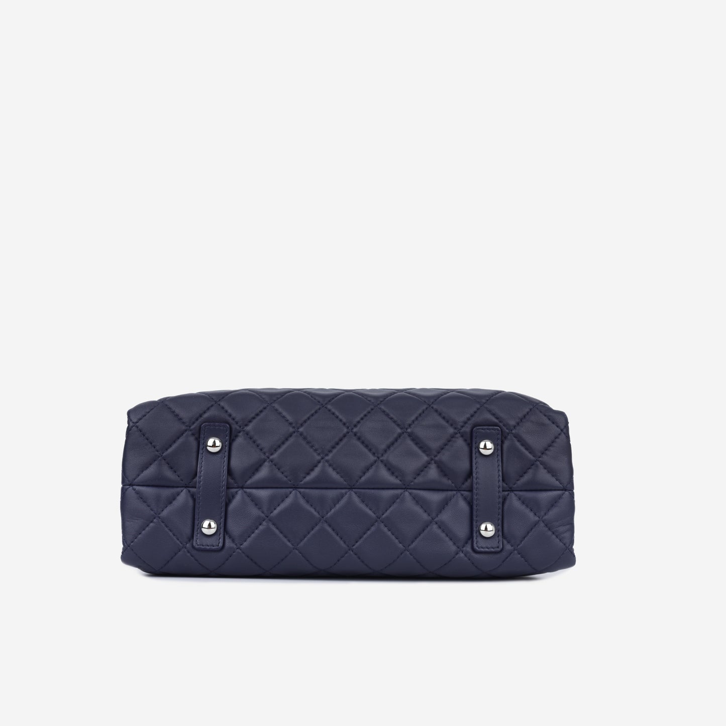 Accordion Shoulder Bag - Navy