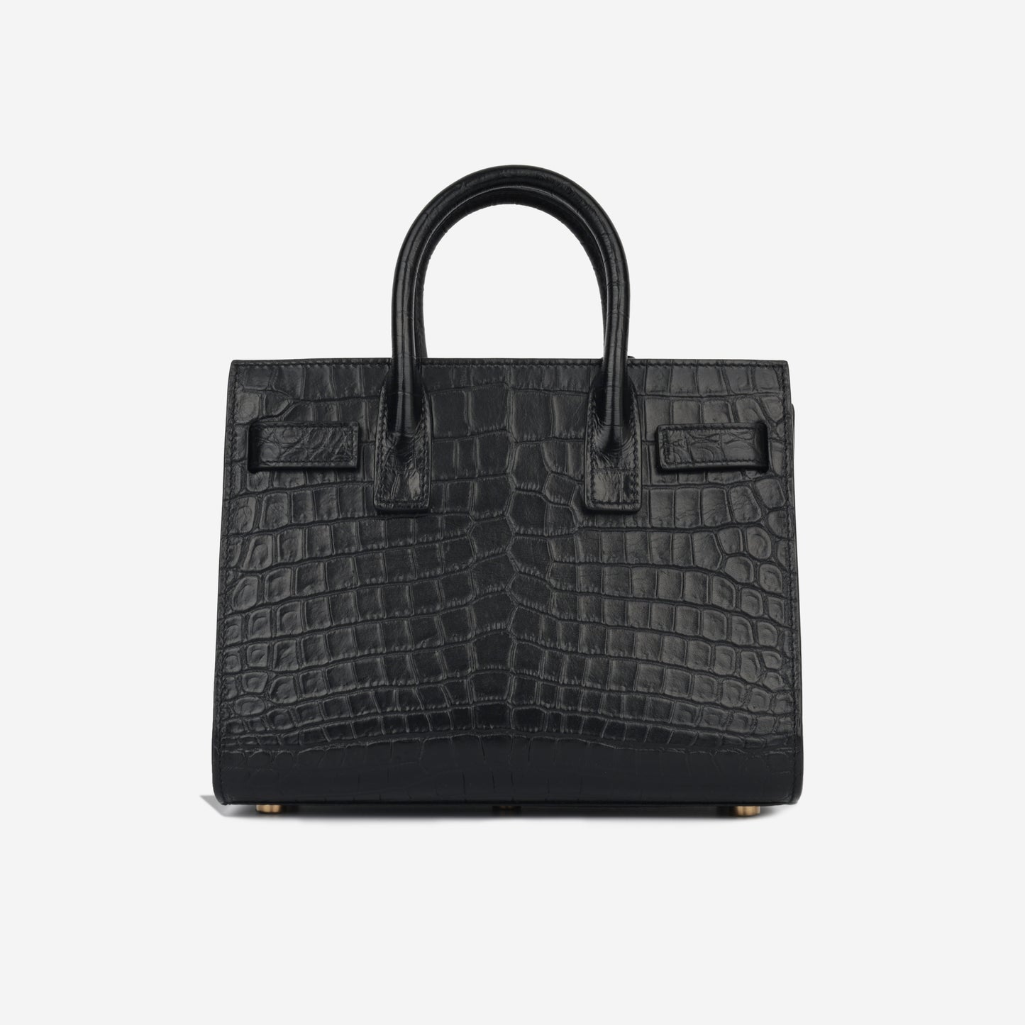 Nano Sac de Jour - Black Croc