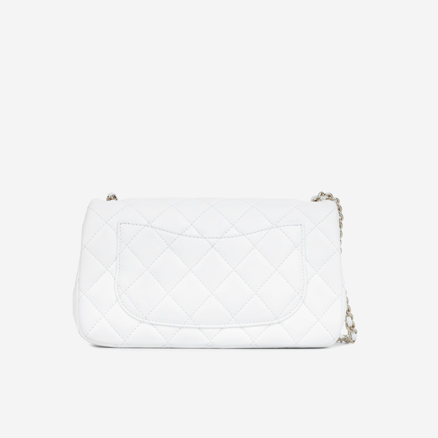 Classic Pearl Crush Mini Rectangular Flap