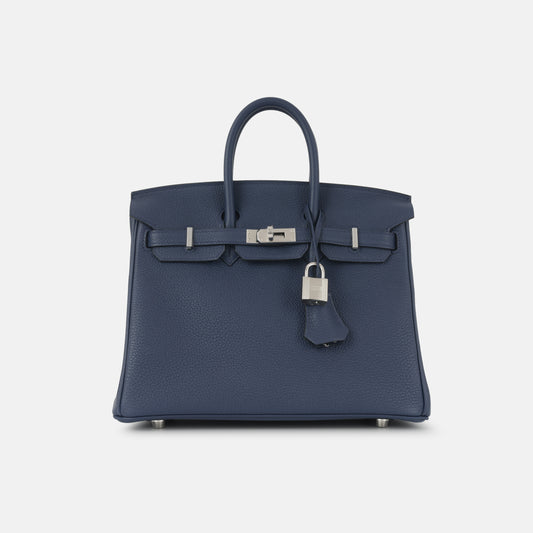 Birkin 25 - Bleu Navy