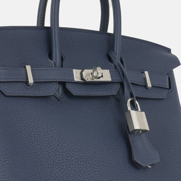 Birkin 25 - Bleu Navy