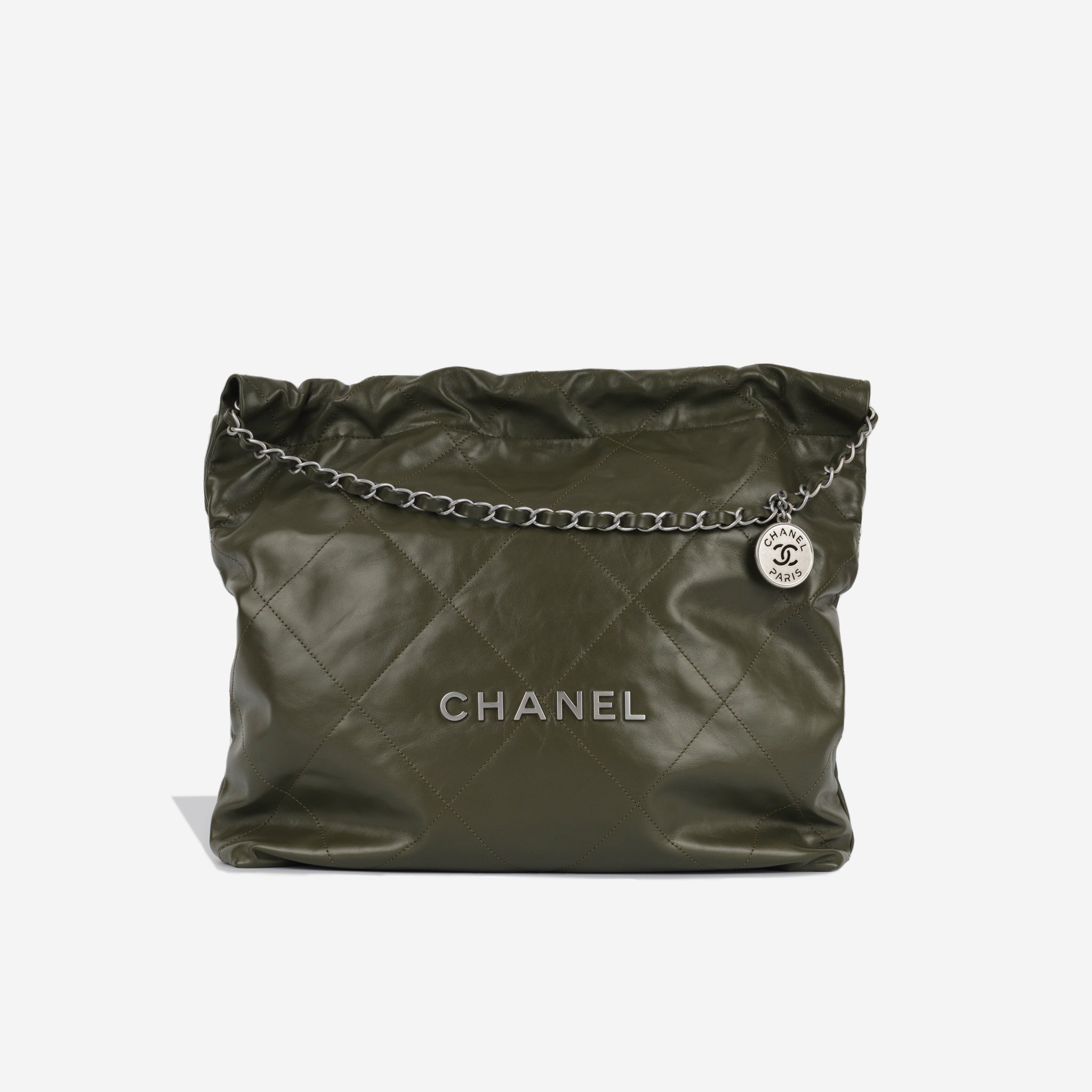 Crush small chain bag quilted
