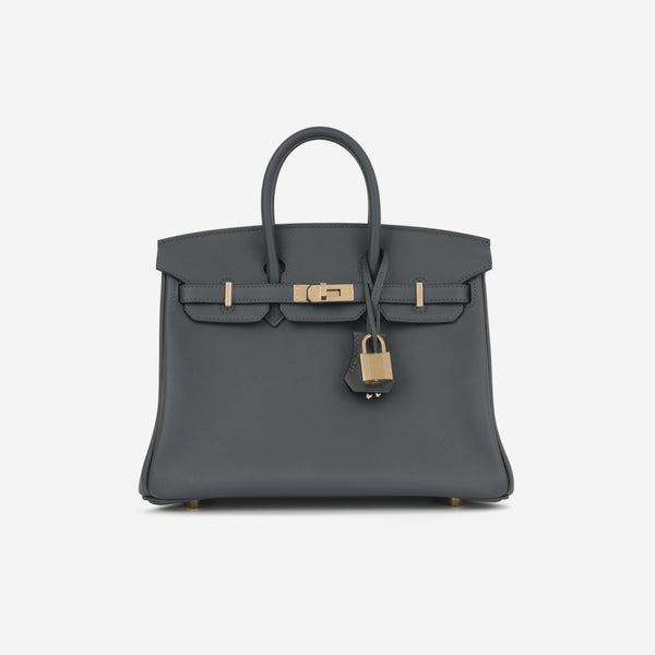 Hermes Birkin 25 Noir Togo GHW Brand New Bagista