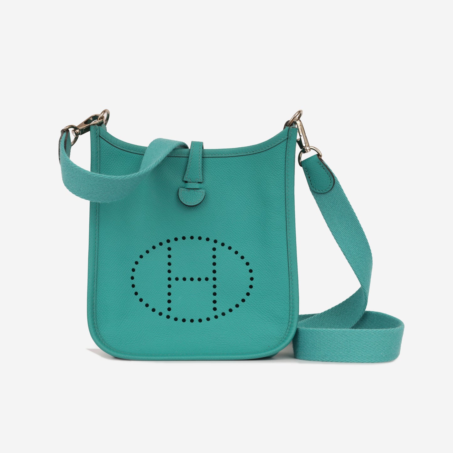 Evelyne TPM - Bleu Paon Epsom