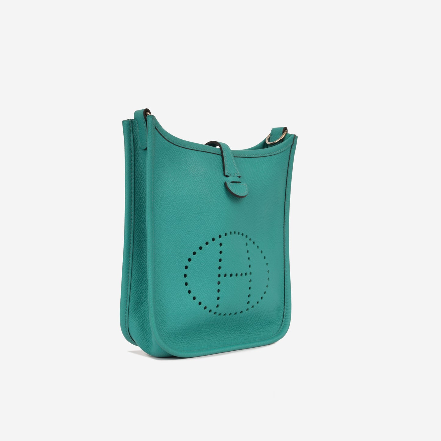 Evelyne TPM - Bleu Paon Epsom