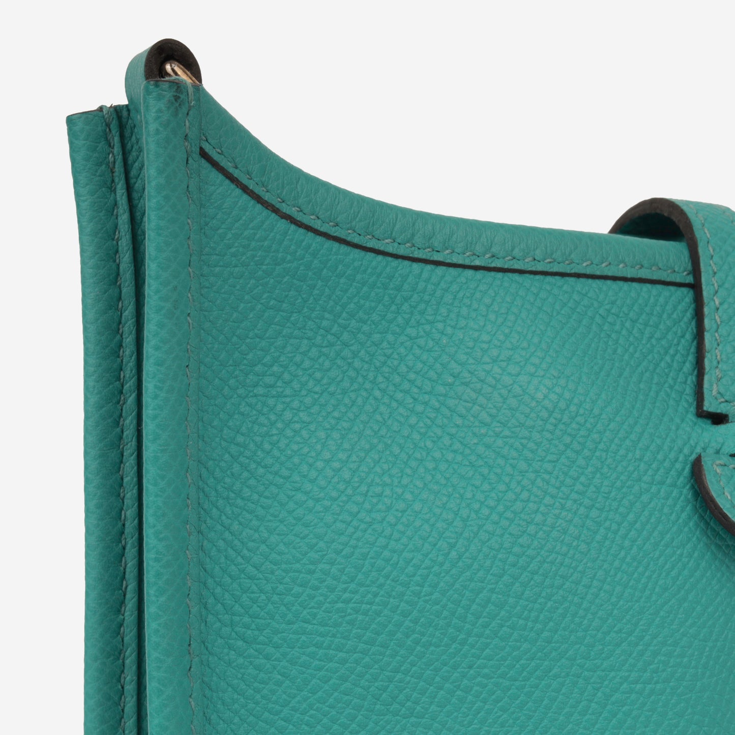 Evelyne TPM - Bleu Paon Epsom