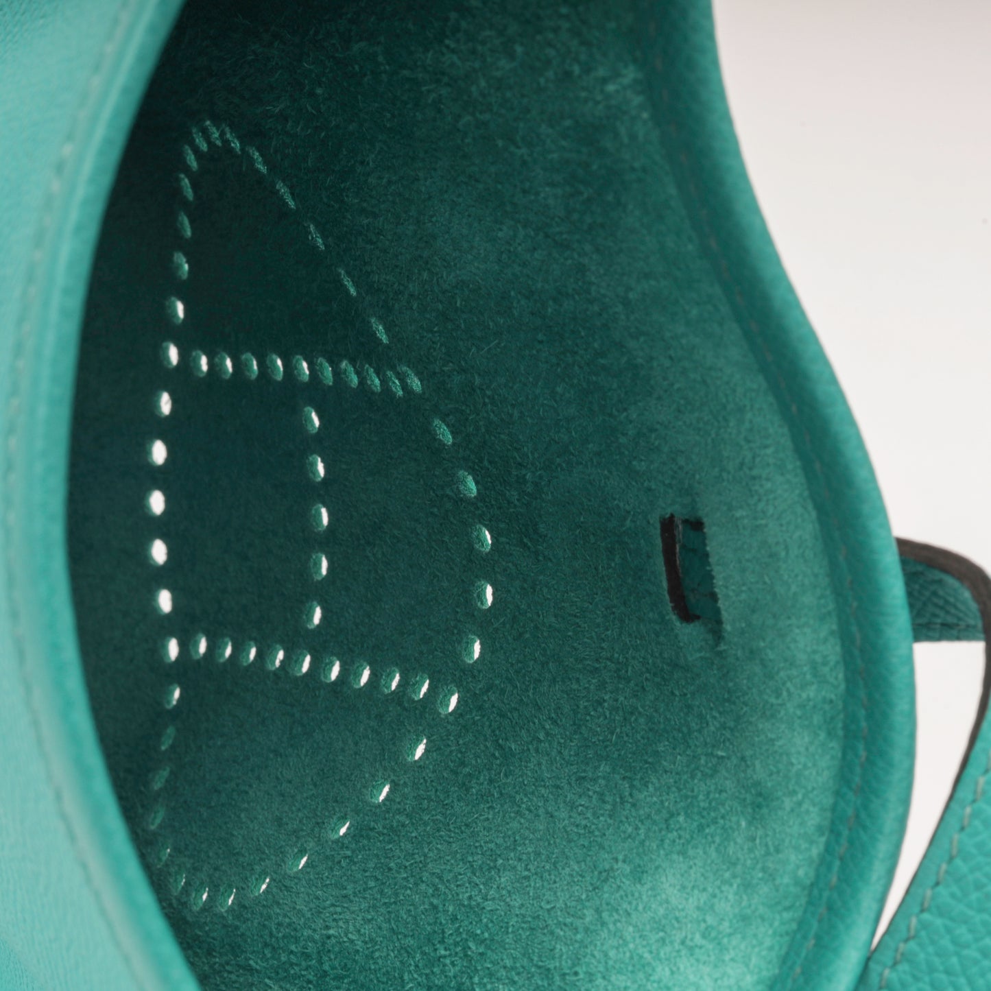 Evelyne TPM - Bleu Paon Epsom