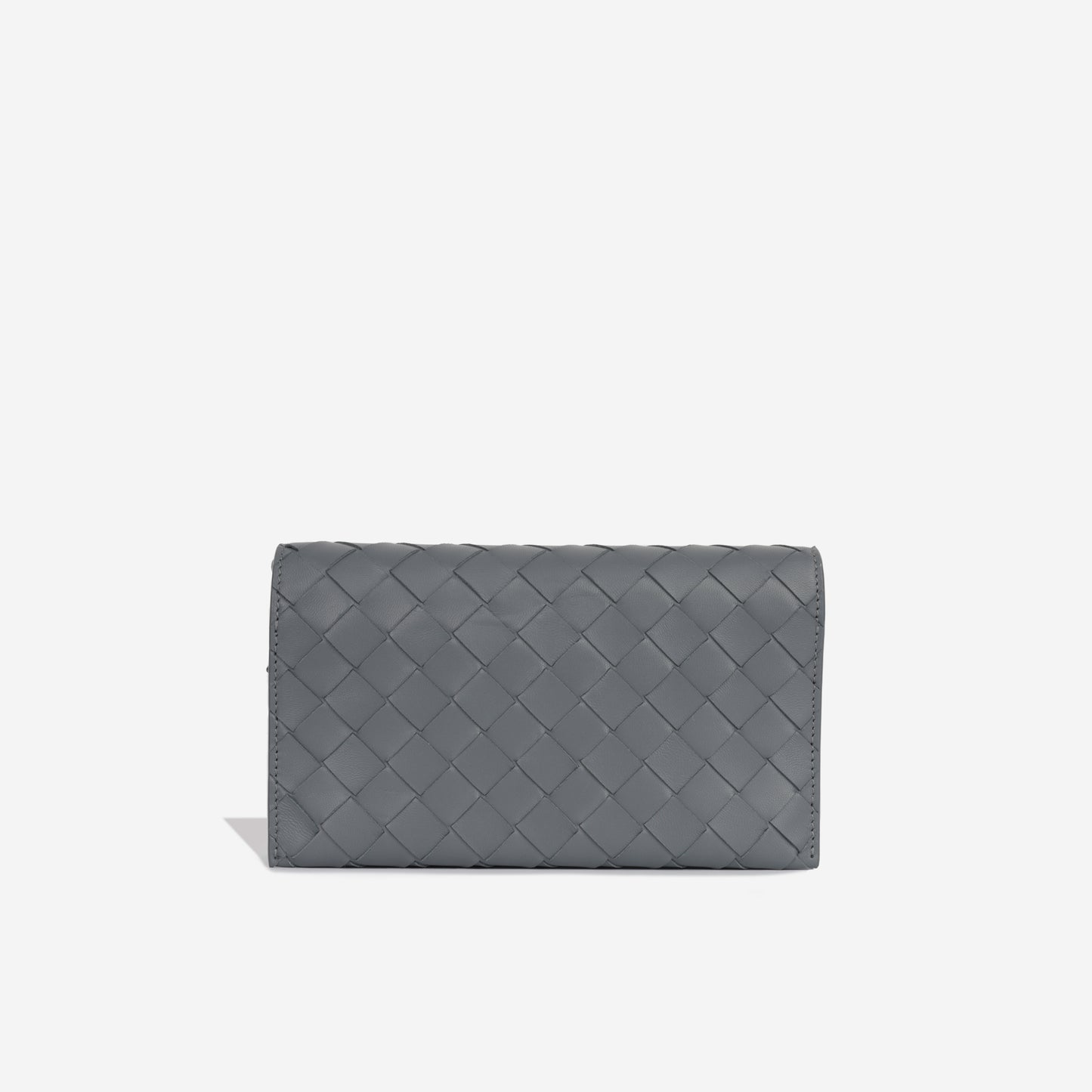 Intrecciato Wallet on Strap