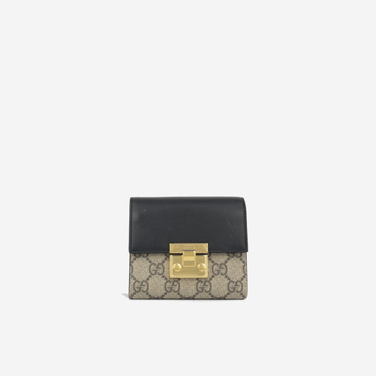 Padlock Flat GG Wallet