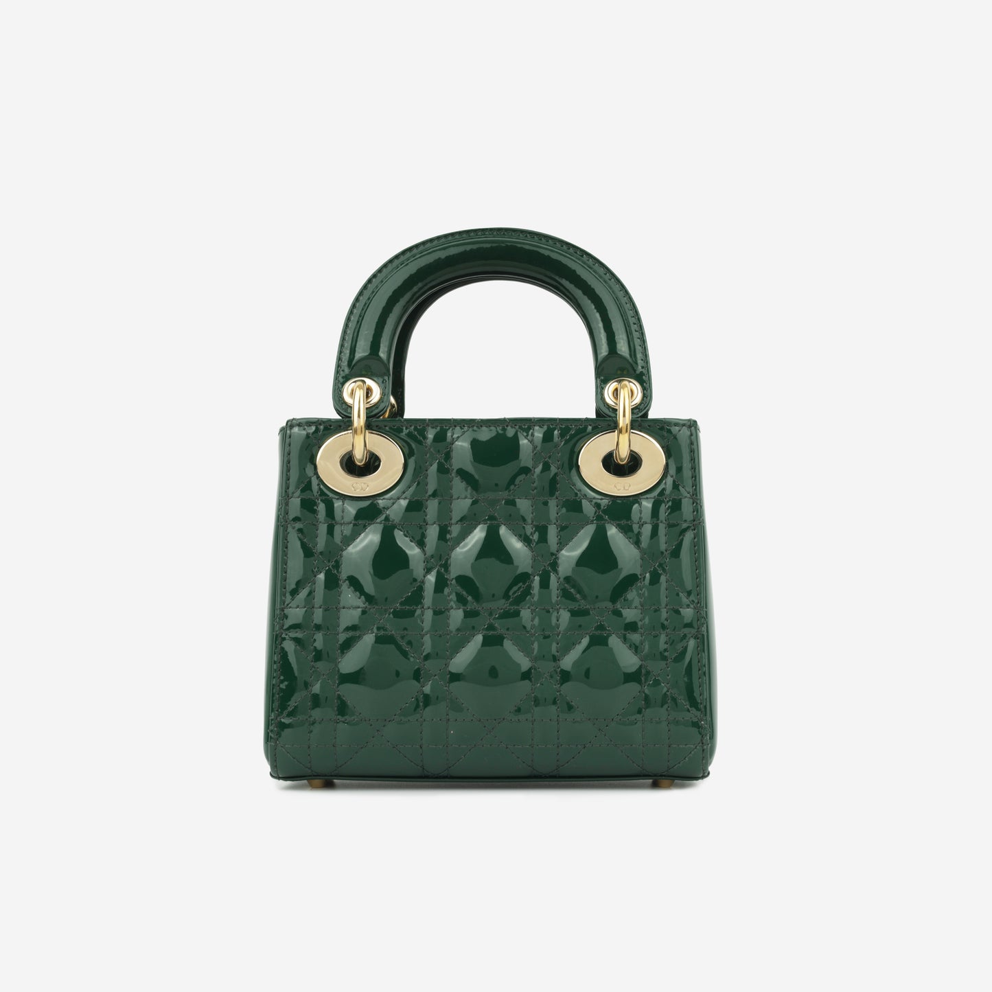 Mini Lady Dior - Hunter Green