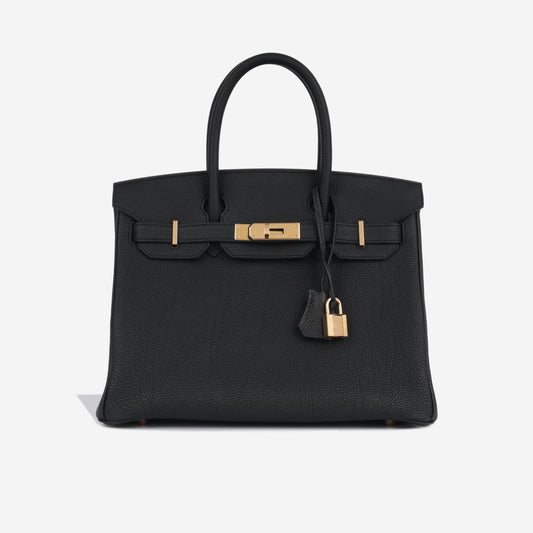 Birkin 30 - Noir Togo RGHW