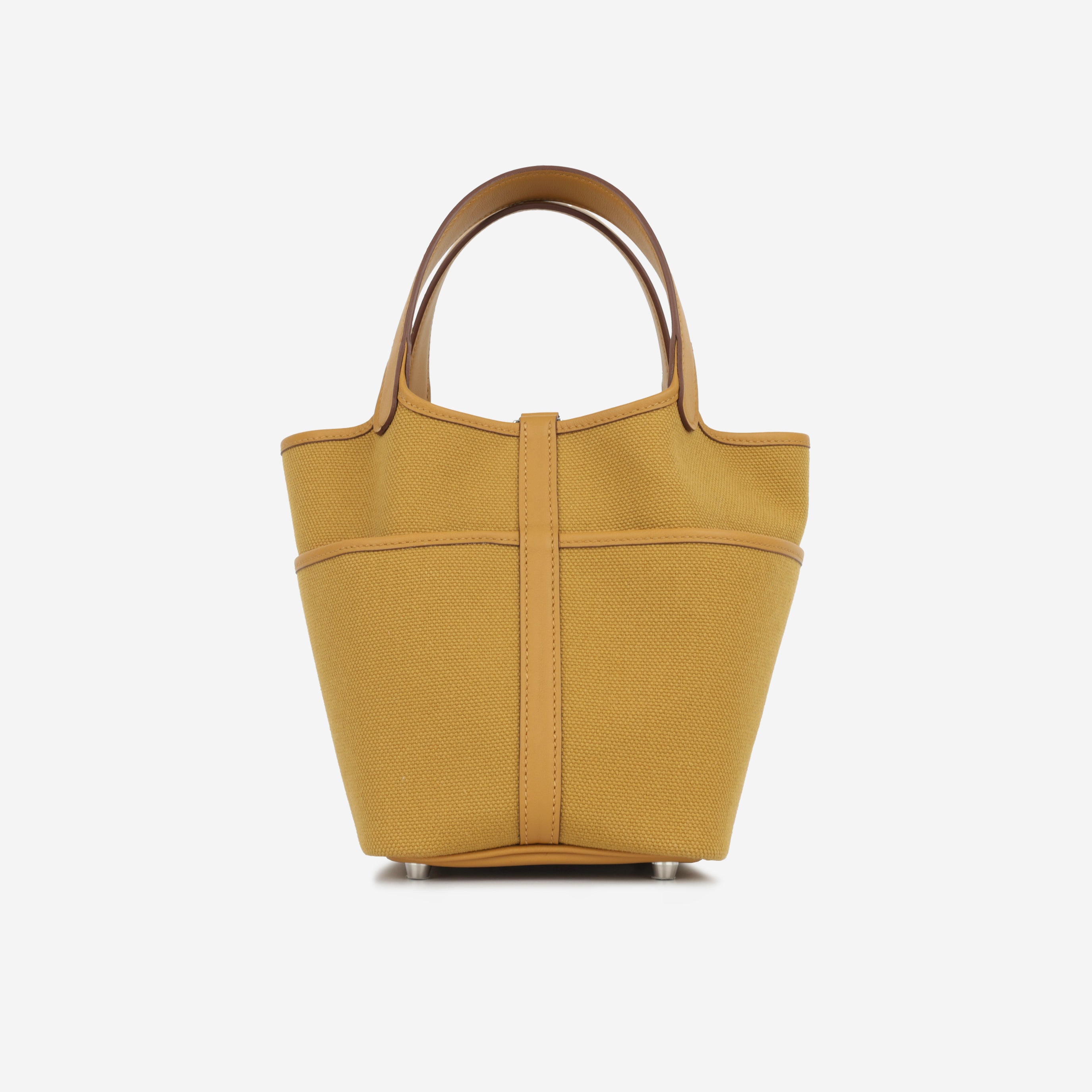 Hermès - Picotin 18 Cargo - Sesame Canvas - GHW - Immaculate – Bagista