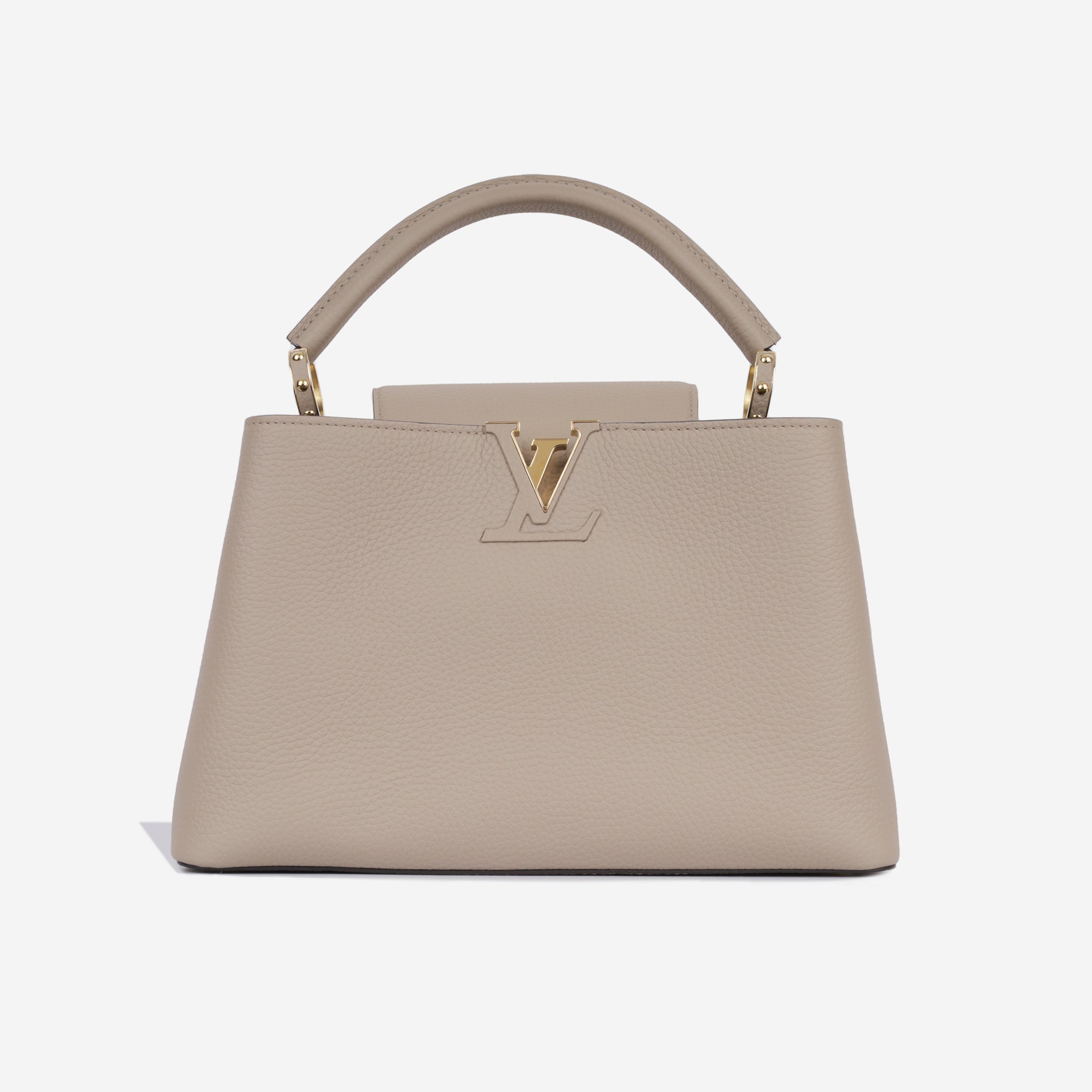 Louis Vuitton - Capucines mm - Torterelle Taurillon Leather - GHW