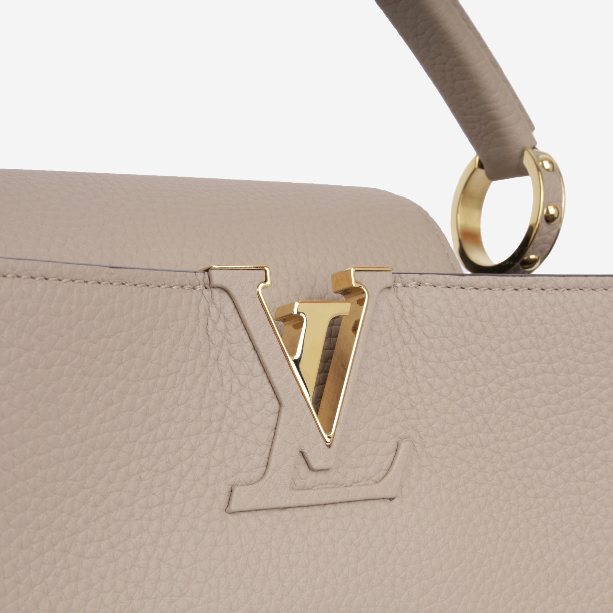 Louis Vuitton Capucines BB Galet in Taurillon Leather with Gold-tone - US