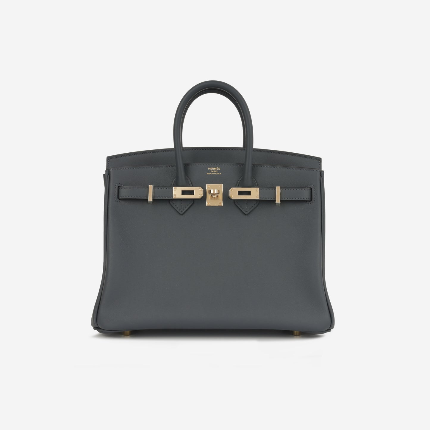 Birkin 25 Eclat - Gris Misty/Noir