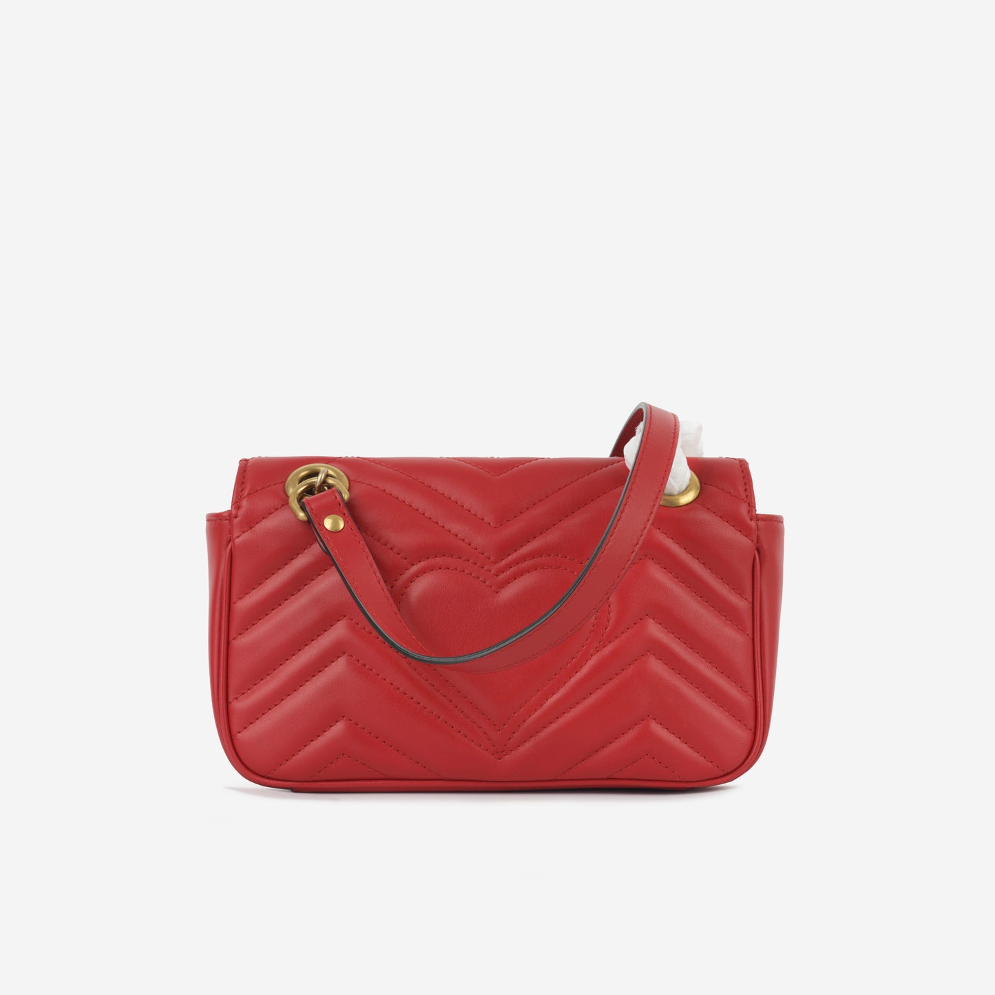 Mini Marmont - Red Calfskin