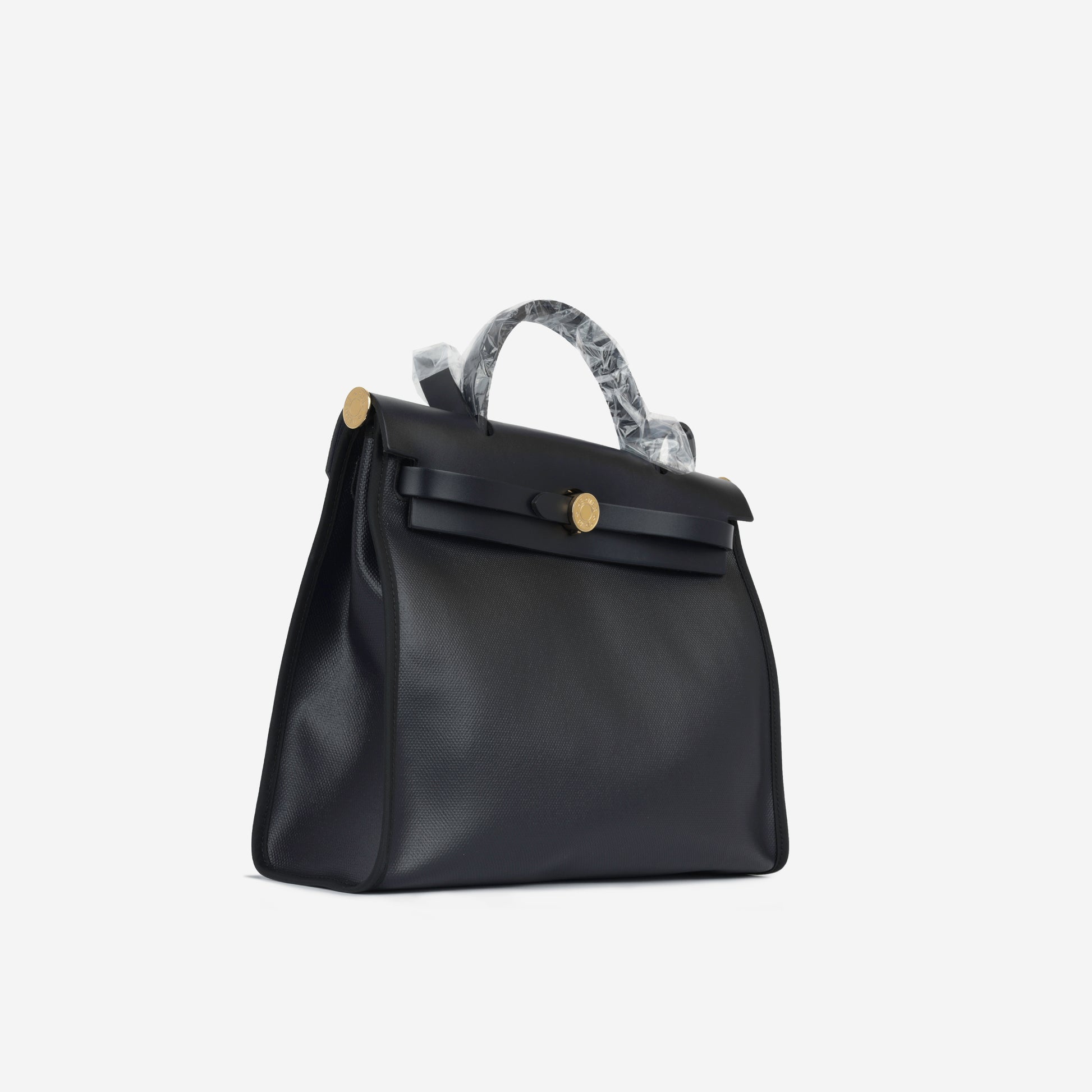 Hermes Herbag 31 Caban/Blue Indigo GHW Brand New – Bagista