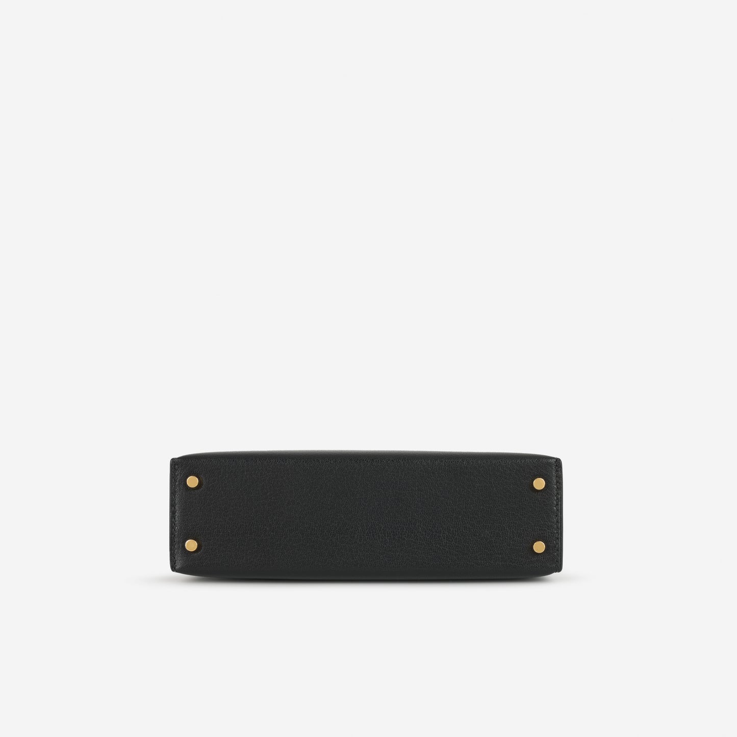 Hermès Mini Kelly - Black Chevre Chamkila | Gold Hardware - Bagista