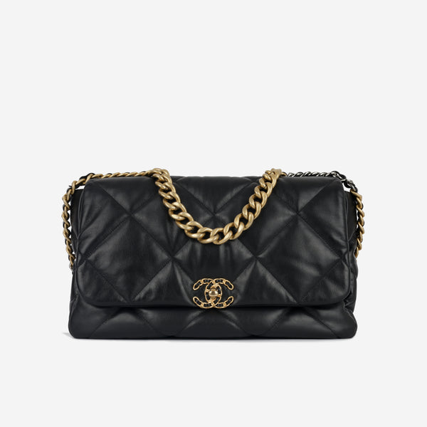 Chanel Mini 2.55 Handbag - Ivory Aged Calfskin GHW