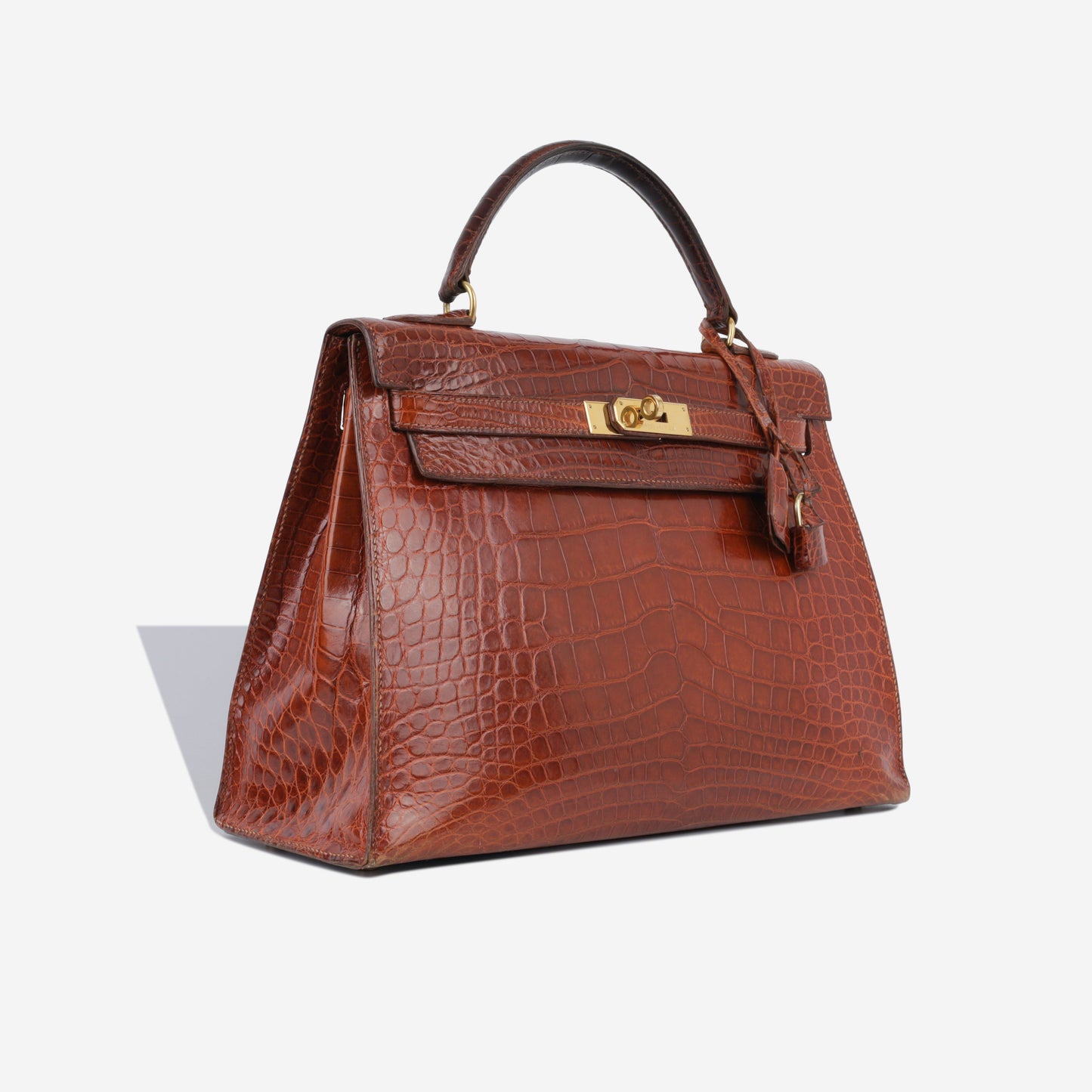 Vintage Kelly 32 - Miel Alligator