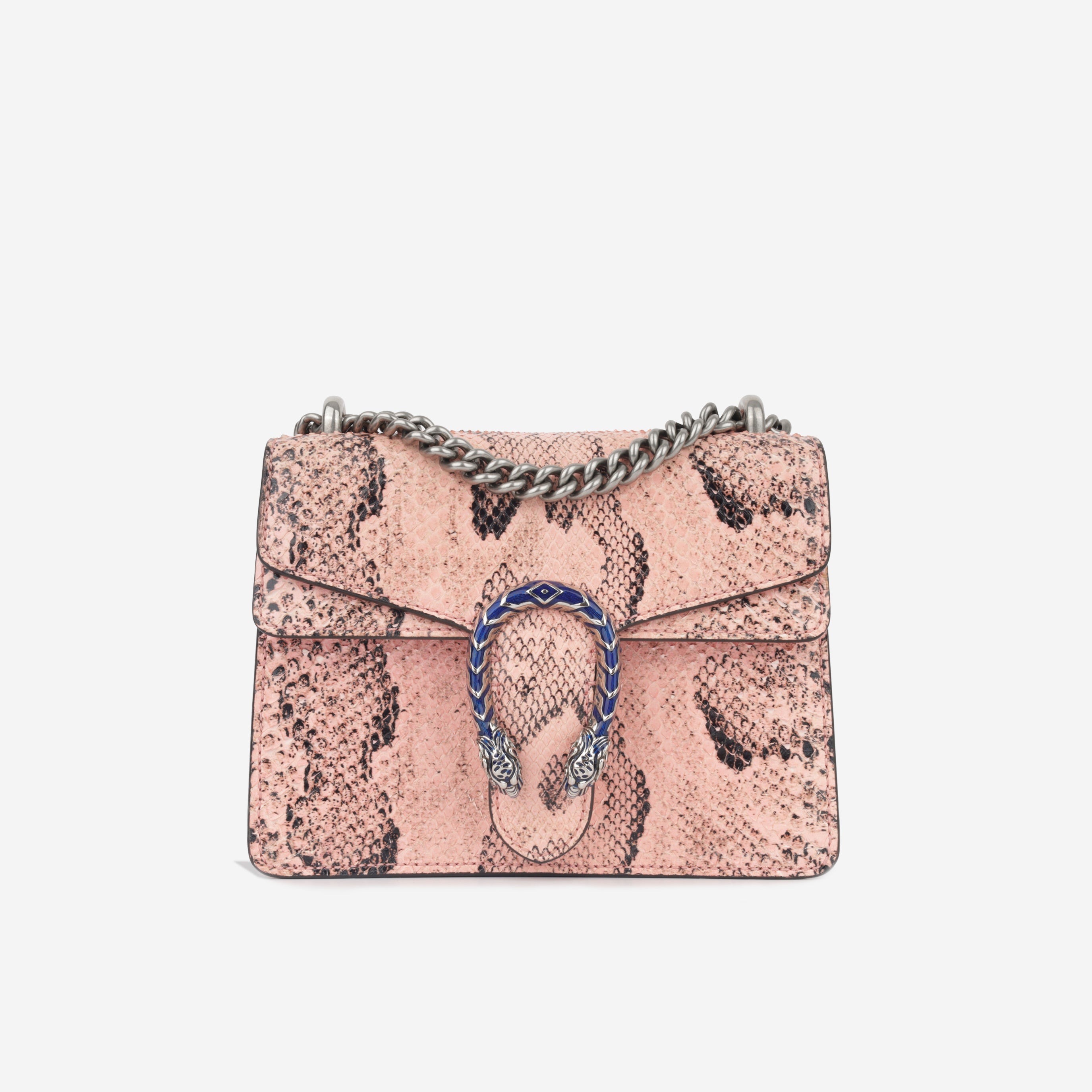 Pink Python Purse Gucci - Dionysus Mini - Pastel Pink Python - SHW - Pre-Loved – Bagista
