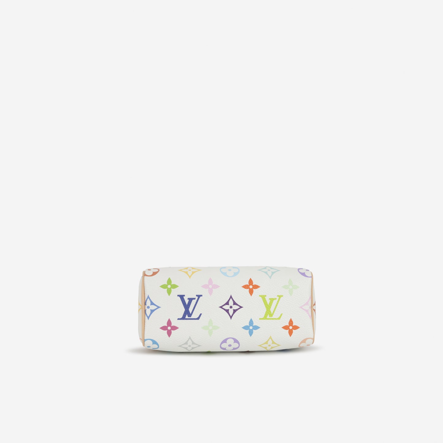 Louis Vuitton X Takashi Murakami Nano Speedy - Multicolore Monogram | Gold Hardware - Bagista