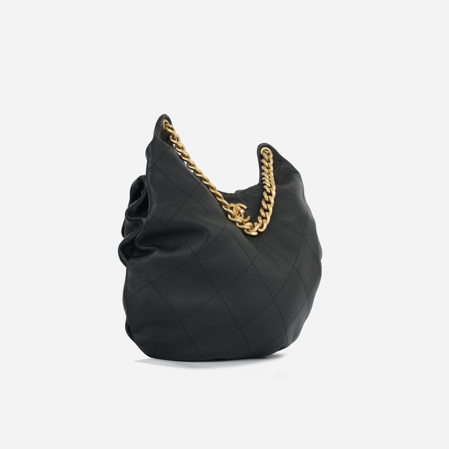 Curved Hobo Tote